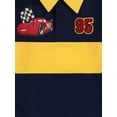thumbnail image 5 of Disney Pixar's Cars Toddler Boy Long Sleeve Rugby Polo Shirt, Sizes 2T-5T, 5 of 5