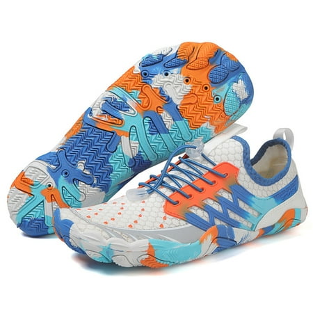 

Water Shoes Soft Diving Sneakers Non-slip Fitness Shoes Comfortable Swimming Shoes Breathable Quick Drying for Water Sports (Pink 46)
