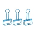 thumbnail image 4 of Skeleton Binder Clips,50Pcs Hollow Binder Clips Metal Binder Clips Hollow Binder Clips Top of the Line, 4 of 9