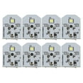 thumbnail image 1 of 8pcs WR55X11132 For GE Refrigerator Light WR55X2 5754 3033142, 1 of 10