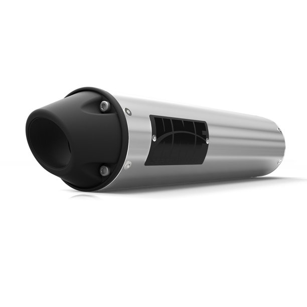 HMF Racing Brushed Performance Dual Slip On Exhaust For CanAm Maverick