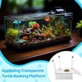thumbnail image 3 of Plataforma para tomar el sol para tortugas, plataforma para tortugas con instalación sin tornillos, rampa colgante para tortugas y acuarios, 3 of 7