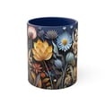 thumbnail image 2 of Gulf Coast Online 3D Floral Mug 11oz Ceramic Accent Coffee Mug Tea Cup Gift, 2 of 4