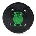 thumbnail image 3 of BFY 1 pcs Green Twist off Keyless Motorcycle Fuel Gas Tank Cap Cover for Kawasaki Ninja 400 650 Z900 Versys 1000, 3 of 5
