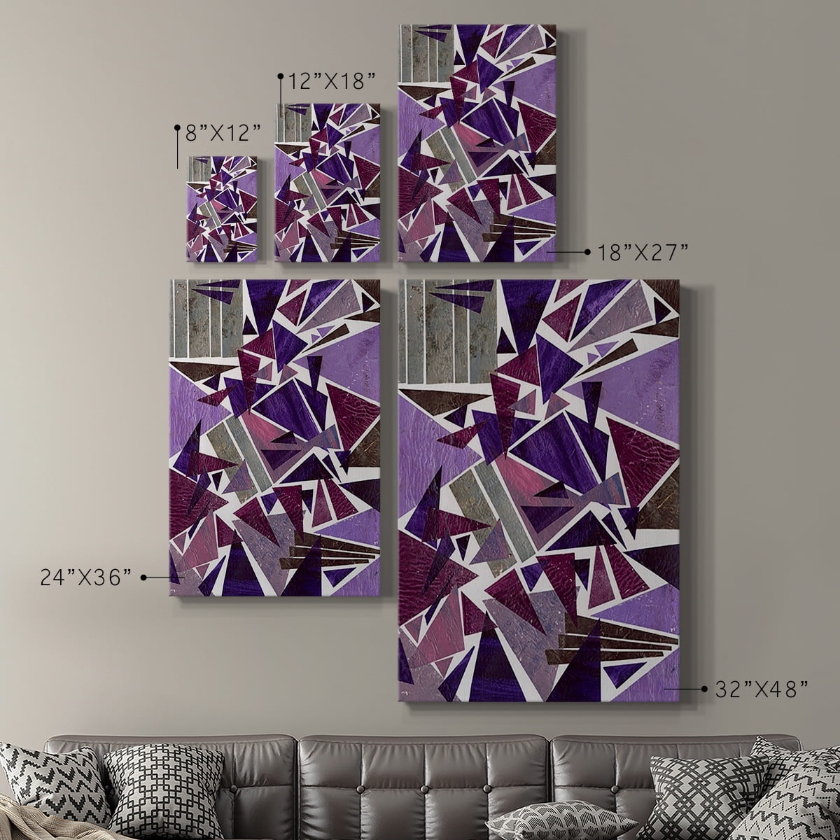 Purple Dream I Premium Gallery Wrapped Canvas - Ready to Hang