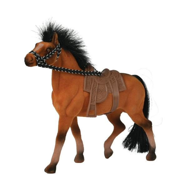 Bemiddelaar Dochter Hollywood Simba Toys -Champion Beauty Horse with Saddle, Brown with Black Mane and  Tail - Walmart.com