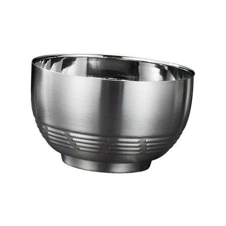 

Stainless Steel Bowl Lightweight Soup Bowls for Restaurant Dining Table 12cm