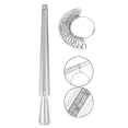 thumbnail image 1 of Portable Ring Mandrel, UK Size Lightweight Ring Making Kit, For DIY Wedding Rings Home Use Jewelry Store Use DIY Ring, 1 of 8