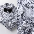 thumbnail image 3 of Traje de ropa para niños pequeños ARTMINE, trajes de boda para caballero, 3 of 6
