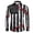 American Flag Leaves, variant on USA Horse Racing T-shirt for Men Long Sleeve Soft Shirts Casual Athletic Blouse Button Down Patriotic Shirt Slim-Fit Athletic Tee Tops Men's Fashion Daily Wear for Derby Party