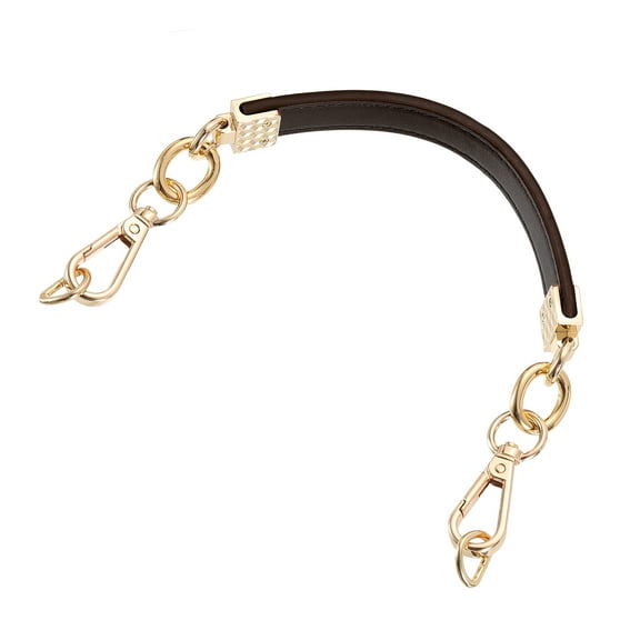 Uxcell 30.5cm/12" PU Leather Purse Replacement Handle Strap for Handbag (Coffee)