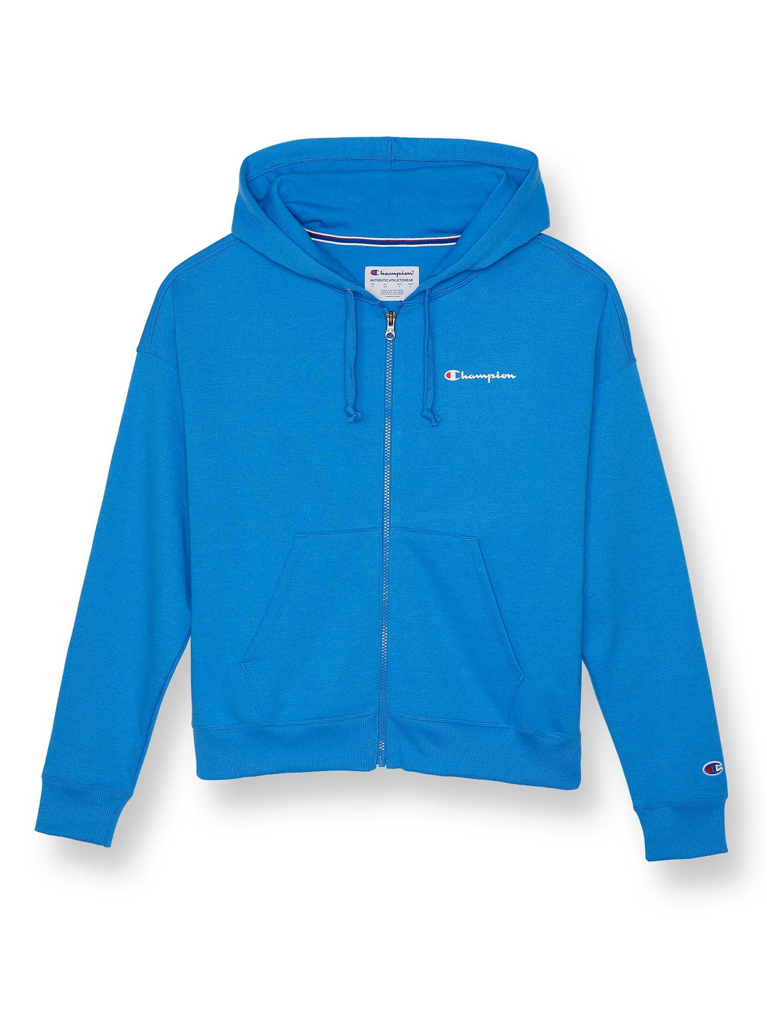 Champion Womens Sweatshirts \u0026 Hoodies in Champion Womens Clothing | Blue -  Walmart.com