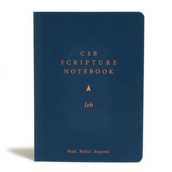 CSB Scripture Notebook, Job : Read. Reflect. Respond. (Paperback)