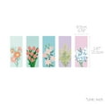 thumbnail image 3 of Monolike Magnetic Bookmarks Flower for you Ver.2, Set of 5, 3 of 7
