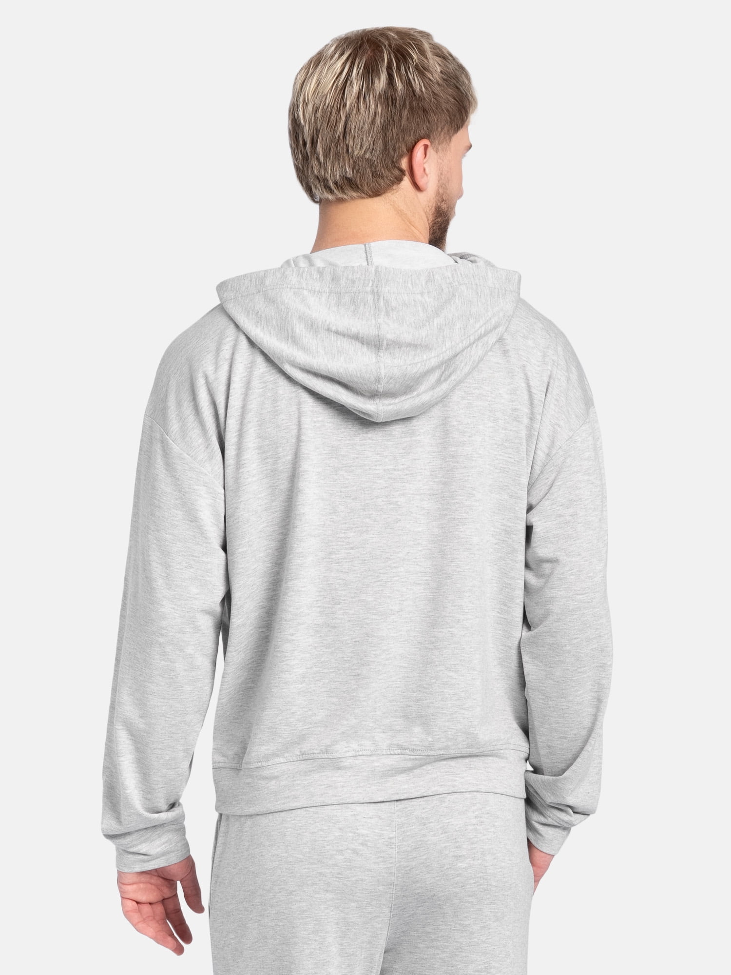 Fruit of the Loom Men's Baby French Terry Pullover Sleep Hoodie, Sizes S - XXL