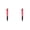 Red*2, variant on Nallwabiu Oversized Ballpoint Pen Extra Large Novelty Writing Tool, 11" Giant Gel Ink Pen with Retractable Design, Novelty Stationery Item for Home Office Campus and Teacher Gifts