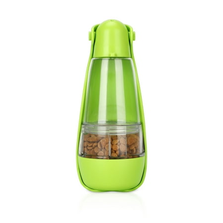 

Garhelper Dog Water Bottle Portable Dog Water Dispenser With Drinking And Feeding Function For Travel Walking