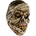 thumbnail image 2 of New Adult's Scary Evil Corpse Mummy Vinyl Costume Mask, 2 of 2