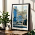 thumbnail image 4 of Coastal Alleyway 02 - Ocean City Maryland Photography Beach House Architecture Boardwalk Coastal Seaside Cityscape Travel Poster Black Framed Wall Art Print 16 x 24 inches, 4 of 8