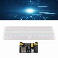 thumbnail image 3 of 65 Pcs Fil, 830 Points de Fixation Planche à Pain Prise USB Femelle Broche Standard Contact Module d'Alimentation 3.3V 5V Moins d'Erreur pour Programmation de Projet DIY, 3 of 7