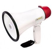 AJ WHOLESALE Small Hand Held Megaphone Voice Amplifier Loud Speaker Bullhorn Loudspeaker