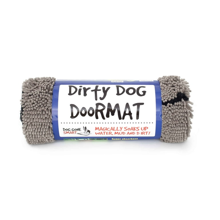 Dirty Dog Doormat Brown Medium 31x20, All for Dogs, Dog Accessories, All  For Pets