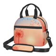 thumbnail image 1 of Balery The Sunset of Dandelion Bolsa de Almuerzo Impresa, Caja de Almuerzo Reutilizable, Bolsa Térmica Aislada para Almuerzo, Bolsa Antiderrames, 1 of 7