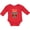 Red, variant on Inktastic Boxer Dog Lover Pet Owner Boys or Girls Long Sleeve Baby Bodysuit
