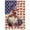 C, variant on Honmine Independence Day Garden Flag Arrival, Digital Printed Linen Flag Outdoor Yard Decoration, 12x18 Inch Greeting Flag for Patio, Deck, Garden