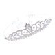 thumbnail image 4 of 2x Compromiso Novia Diamante de imitación Reina Diadema Princesa Temática de cumpleaños Yuyangstore Tiara de cristal nupcial, 4 of 8