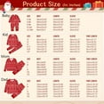 thumbnail image 2 of BULLPIANO Family Matching Christmas Pajamas Sets Dad Mom Kids Baby Printing Family Parent-child Fitted Soft Two-piece Pajamas Outfits, 2 of 8