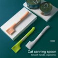 thumbnail image 4 of Billuyoard ABS TPR Pet Can Cuchara Color sólido Lavable Antideslizante Ángulo Handheld Meat Snack Scoop Raspador Herramienta Accesorios Suministros para perros Verde, 4 of 6