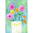 thumbnail image 3 of Marmont Hill "Flowers White Vase" by Jill Lambert Painting Print on Wrapped Canvas, 3 of 5