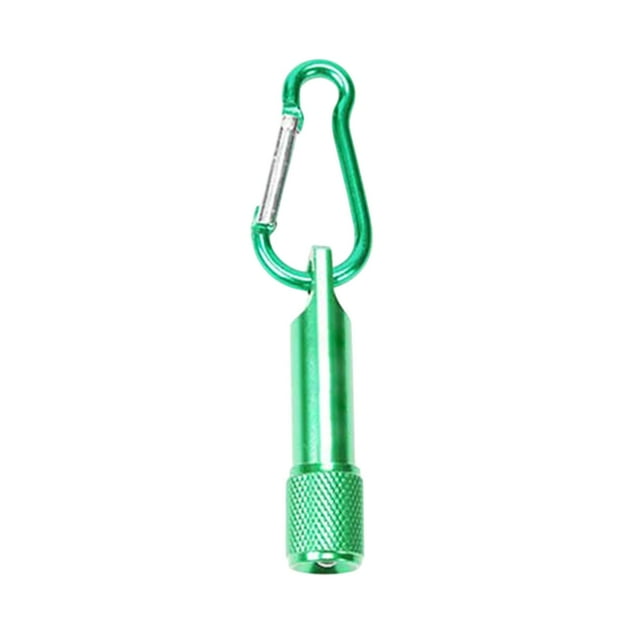 Y-059 Green Mini Flashlight Strong Light Aluminum Alloy For Outdoor Camping Hiking Keychain Portable Emergency Light #99Qt9