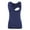 Navy, variant on ZZwxWA Women Sleeveless Nursing Tank Tops Maternity Breastfeeding Shirts V Neck Casual Blouses Tee Shirt for Nursing