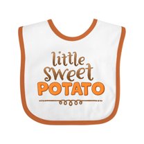 Inktastic Thanksgiving Little Sweet Potato Boys or Girls Baby Bib
