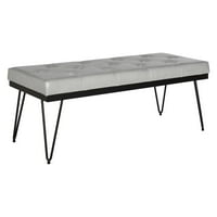Safavieh Marcella Bicast Leather Bench