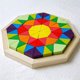 thumbnail image 5 of Rompecabezas de bloques de madera Montessori, rompecabezas lógico, bloque de patrón de forma para conciencia espacial, coordinación preescolar, 5 of 8