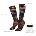 thumbnail image 4 of Knee High Socks for Men and Women, Halloween Kitchen Crow Althletic Compression Socks, Support Long Tube Socks for Outdoor Sport, Calf Socks, High Stockings for Women Men, 4 of 7