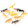 thumbnail image 2 of Wosthever Juego de 12 Uds. De figuras de animales en miniatura, animales de la selva, juguetes de animales de granja de bosque de aprendizaje de animales Kits de decoración para fiestas No.2 Wosthever HA046698-02, 2 of 6