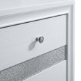 thumbnail image 4 of Contemporary White Nightstand with Clean Design and Sturdy Build, 4 of 5