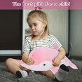 thumbnail image 2 of Dolphin Stuffed Animal Plush Toys Soft Lovely Hugging Pillow Stuff Dolls Plushes For Children Girls Sleeping Cushion Gift Room Decor 51.1in Pink, 2 of 4