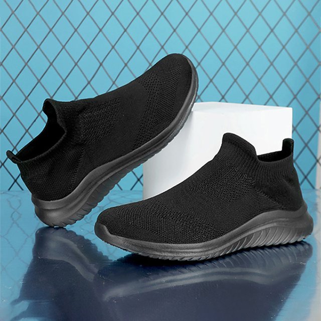 Zapatos para caminar, antideslizantes, ligeros, cómodos para deportes al aire libre