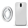 thumbnail image 1 of Soporte Magnético para Anillo Likrtyny con Rotación 360 para IPhone 15 Plateado, 1 of 9