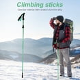 thumbnail image 4 of FLhrweasw Bastones Trekking Al Aire Libre 5 Secciones Bastón Plegable Montañismo (verde), 4 of 8