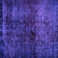 thumbnail image 1 of Ahgly Company Indoor Square Persian Purple Bohemian Area Rugs, 4' Square, 1 of 4