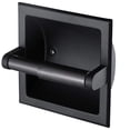 thumbnail image 1 of Stainless Steel Recessed Toilet Paper Holder-Wall Mounted Metal Recessed Tissue Roll Dispenser for Home Cabinet Bathroom Kitchen Commecial, 1 of 5