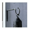 thumbnail image 3 of Achla Designs Wrought Iron Twisted Jumbo Bracket, Large, 18 Inch Wide, Black Powder Coat Finish, 3 of 3