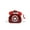Red, variant on Women's Fun Telephone Purse - Novelty Pink Phone Shape, Waterproof PU Leather Top Handle/Crossbody Bag
