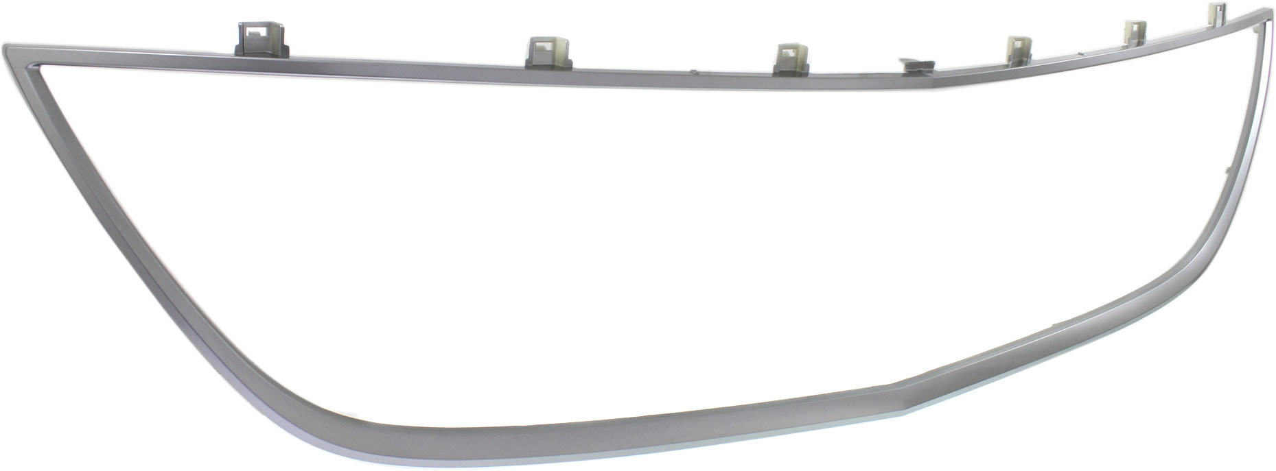 Bumper Grille Compatible With 2010-2012 Mazda CX-7 Front Silver
